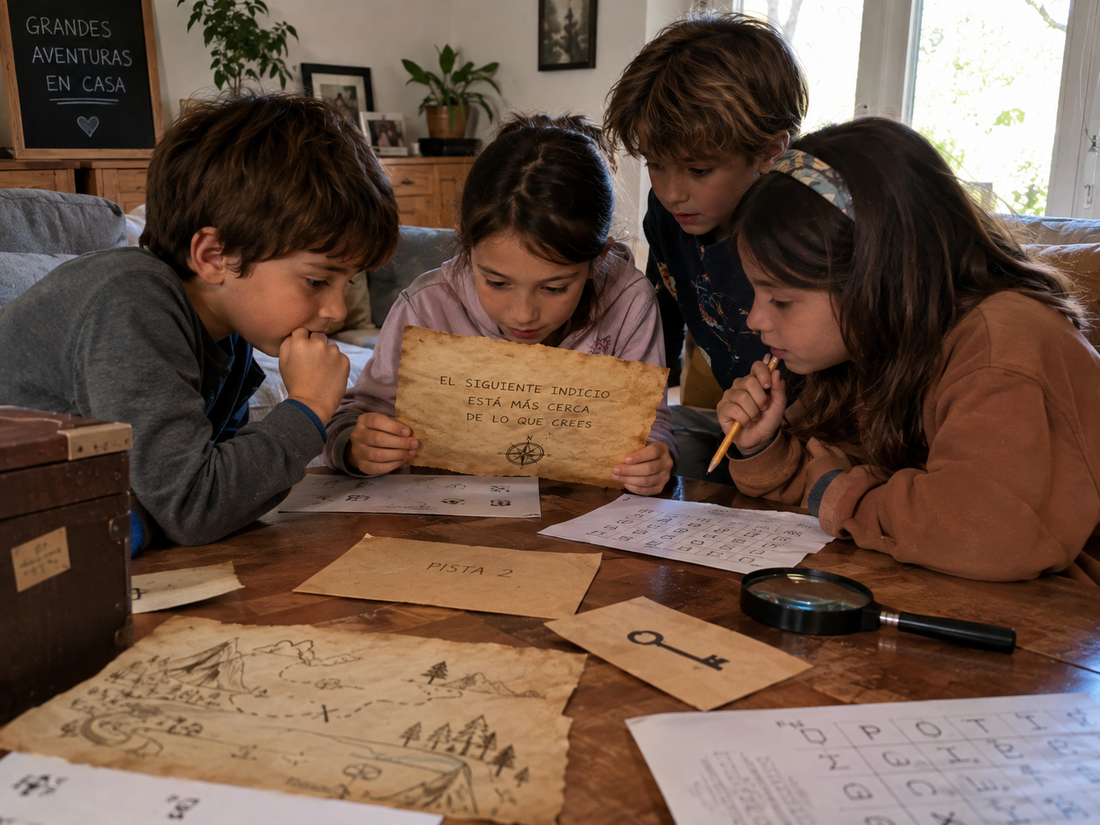 Cómo hacer un escape room para niños en casa sin volverte loco