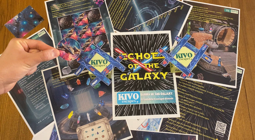 Ecos de la Galaxia - Escape Room Imprimible