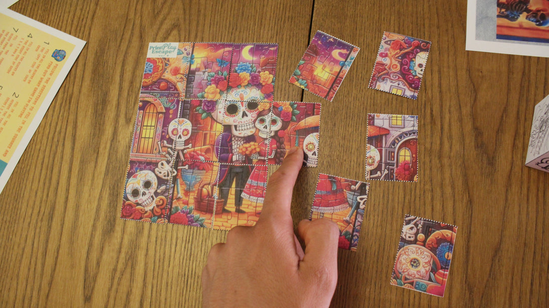 Día de los Muertos - Escape Room Imprimible para Niños — La historia