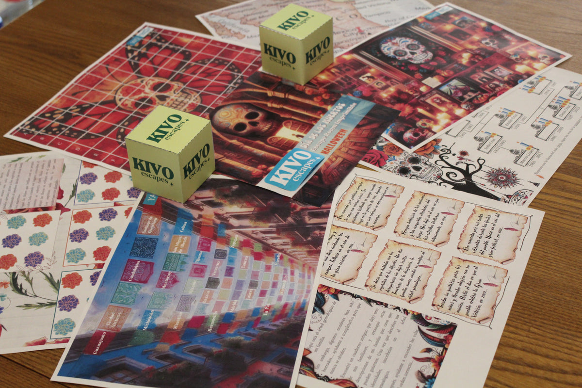 Día de los Muertos - Escape Room Imprimible — La historia