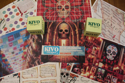Día de los Muertos - Escape Room Imprimible