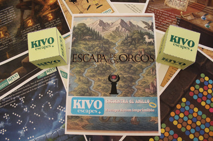 Encuentra el Anillo - Escape Room Imprimible