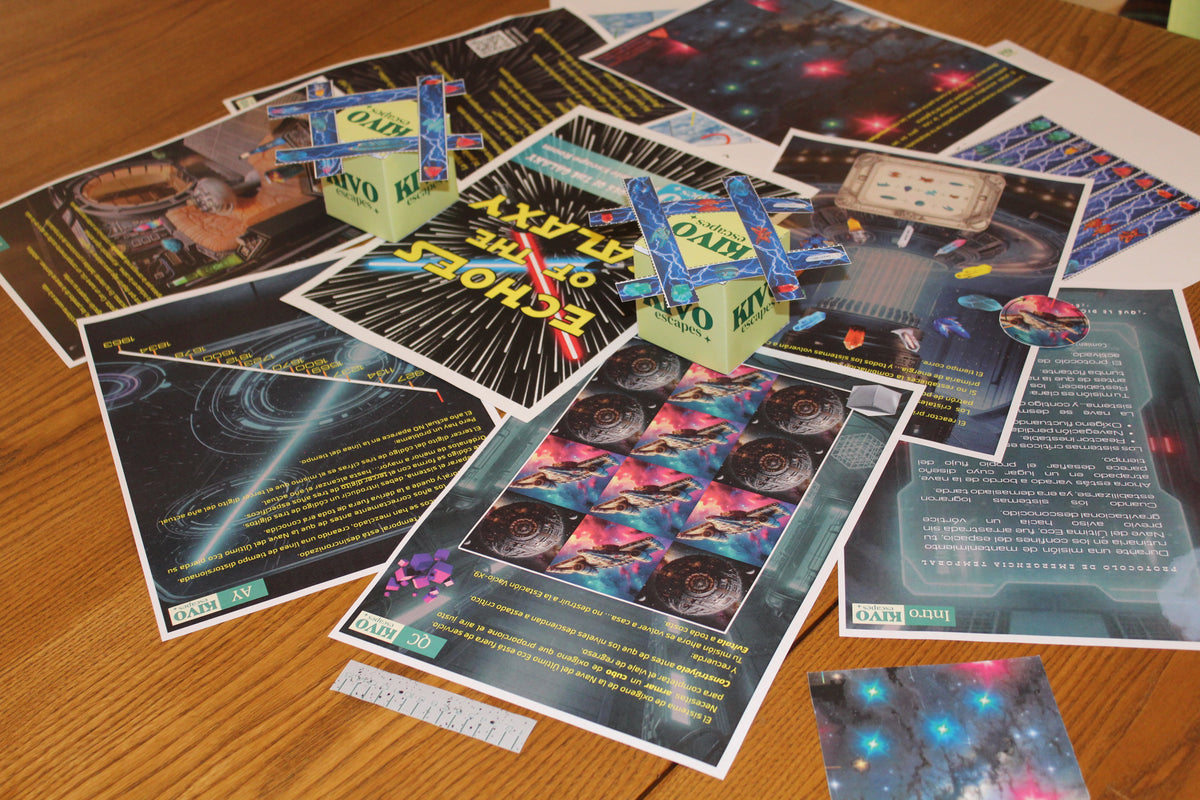 Ecos de la Galaxia - Escape Room Imprimible