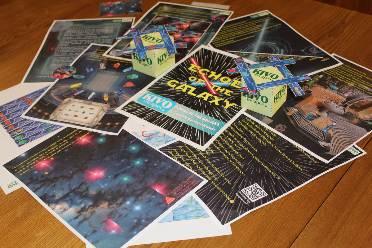 Ecos de la Galaxia - Escape Room Imprimible