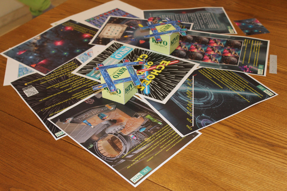 Ecos de la Galaxia - Escape Room Imprimible