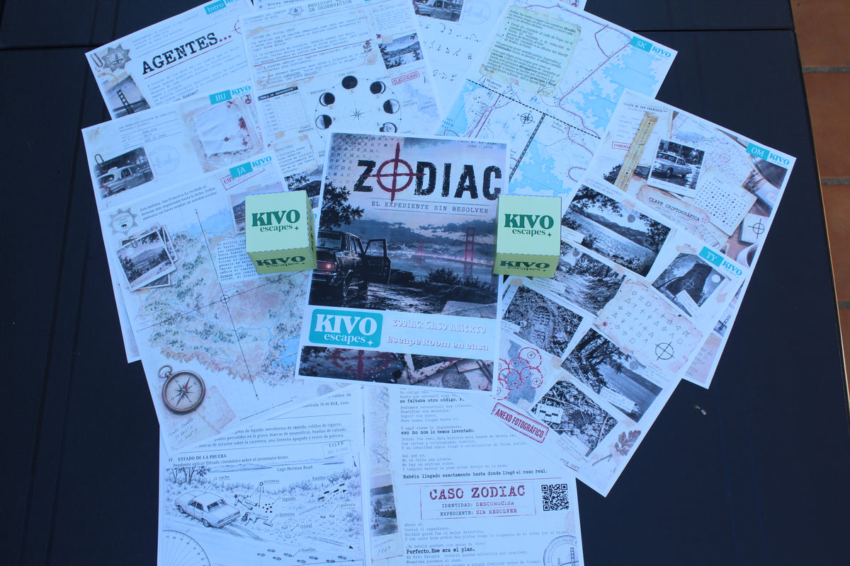 Zodiac: Caso Abierto - Escape Room en casa