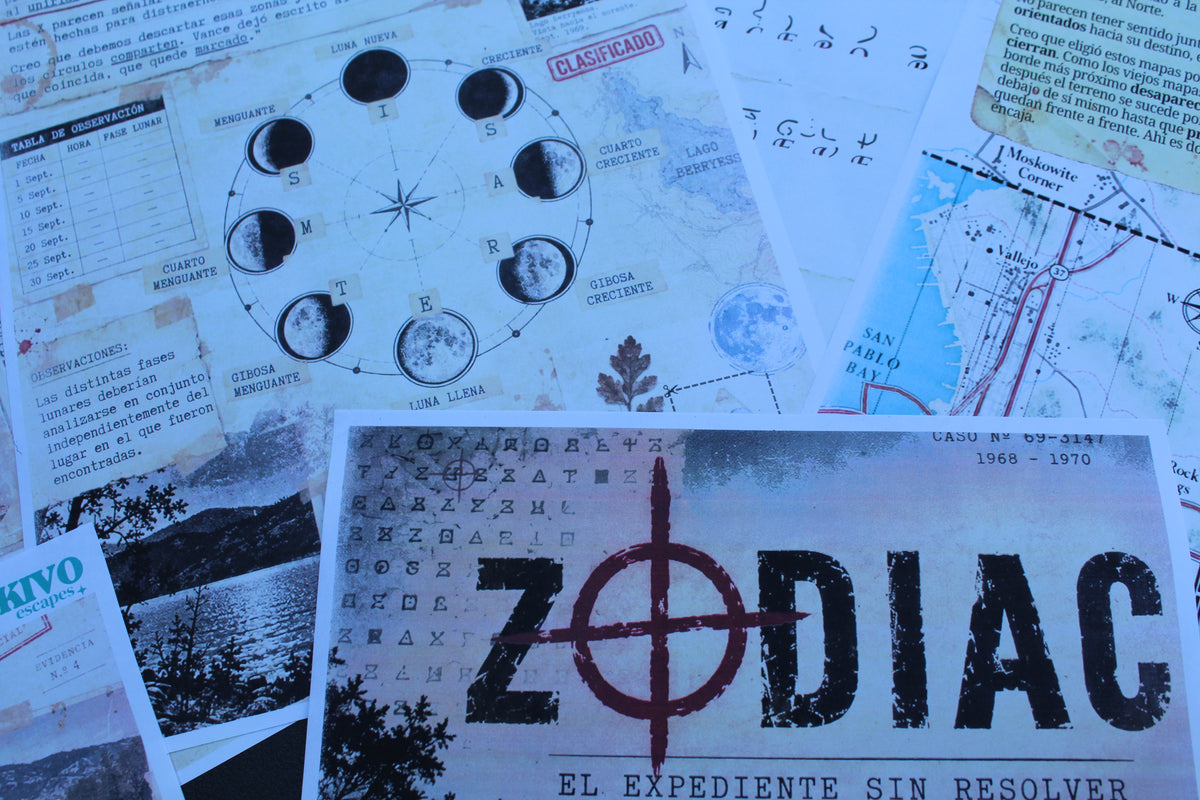 Zodiac: Caso Abierto - Escape Room en casa