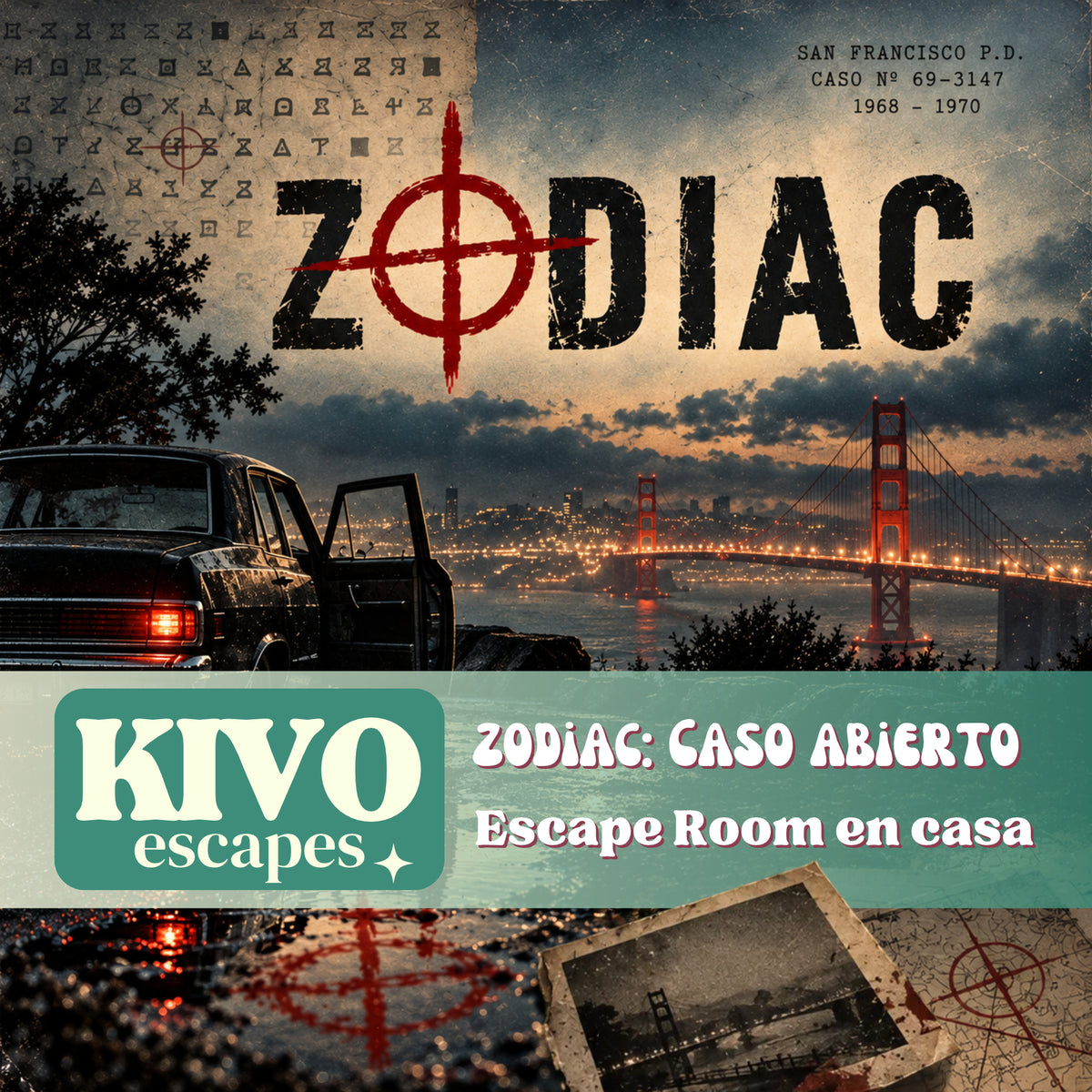 Zodiac: Caso Abierto - Escape Room en casa