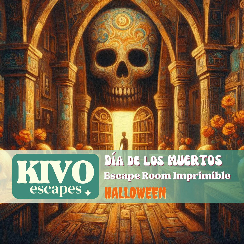 Día de los Muertos - Escape Room Imprimible