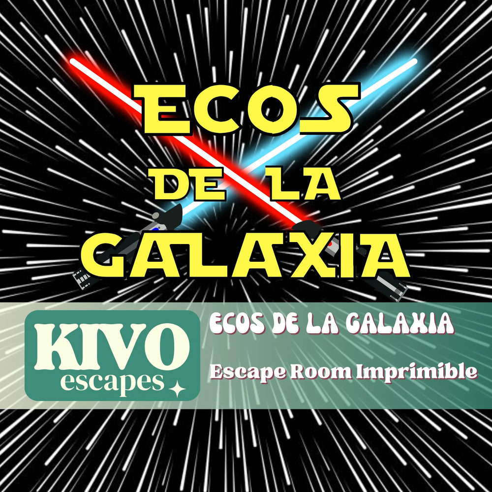 Ecos de la Galaxia - Escape Room Imprimible
